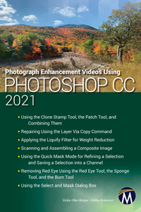 Photograph Enhancement Videos Using Photoshop CC 2021 Book Cover