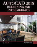 AutoCAD 2018 Beginning and Intermediate Book Cover