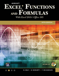 Microsoft Excel Functions And Formulas Fifth Edition Book Cover