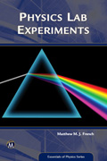 Physics Lab Experiments (Essentials of Physics Series) Book Cover
